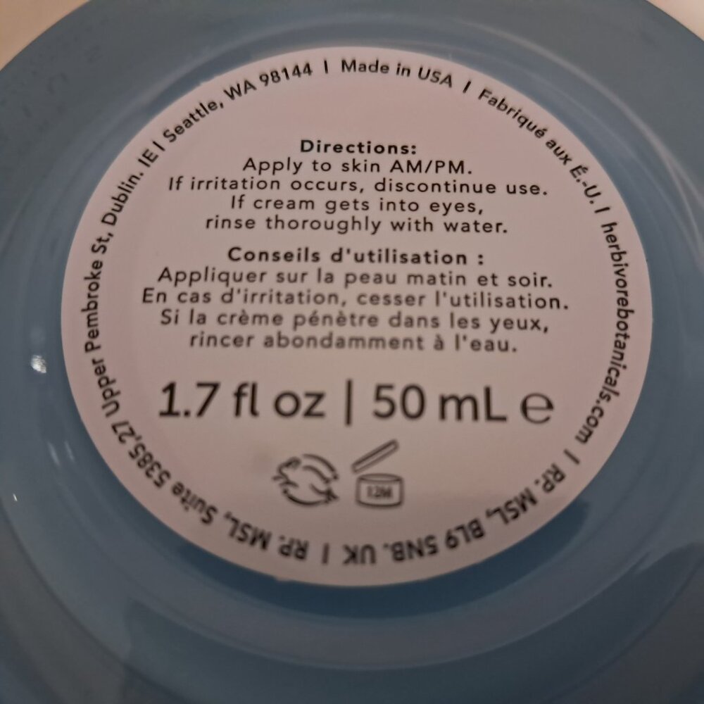Herbivore Aquarius Pore Purifying Clarity Cream - Picture 8 of 8